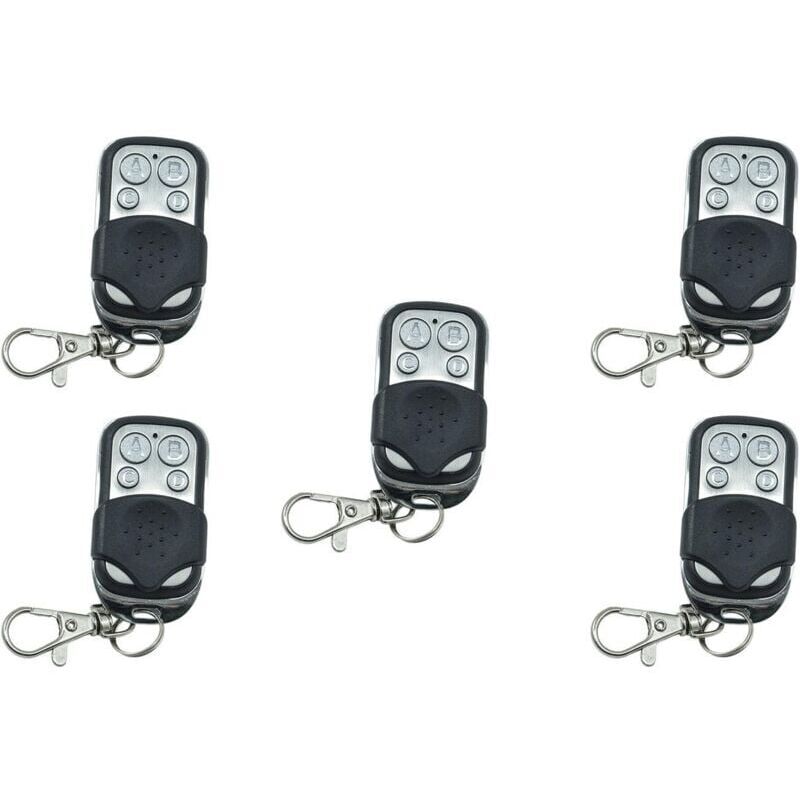 foto del prodotto snq leyf lotto 5 telecomunicazioni universali per porte da garage 433 mhz telecomunicazioni a 4 canali compatibile con il codice di frequenza