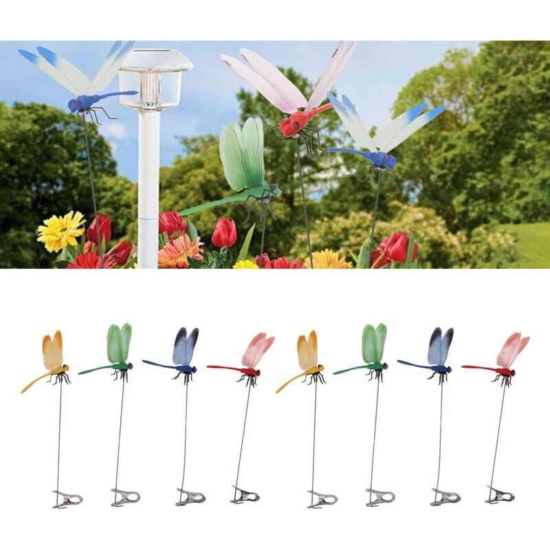foto del prodotto snq libellule artificiali repellenti per insetti da giardino