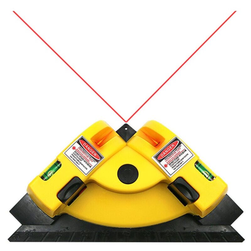 foto del prodotto snq livella laser per piastrelle, livelli laser ad angolo di 90 gradi, laser piatto e quadrato