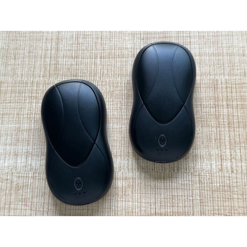 foto del prodotto snq lot de 2 chauffe mains rechargeables, format de poche portable 6000 mah, 3 r glages de chauffage, attraction magn tique, chauffe mains