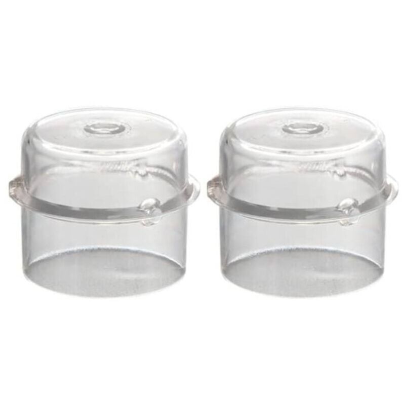 foto del prodotto snq lot de 2 couvercles de tasse mesurer de 100 ml pour robot culinaire thermomix tm5 tm6 tm31, pi ces de rechange transparentes pour mixeur