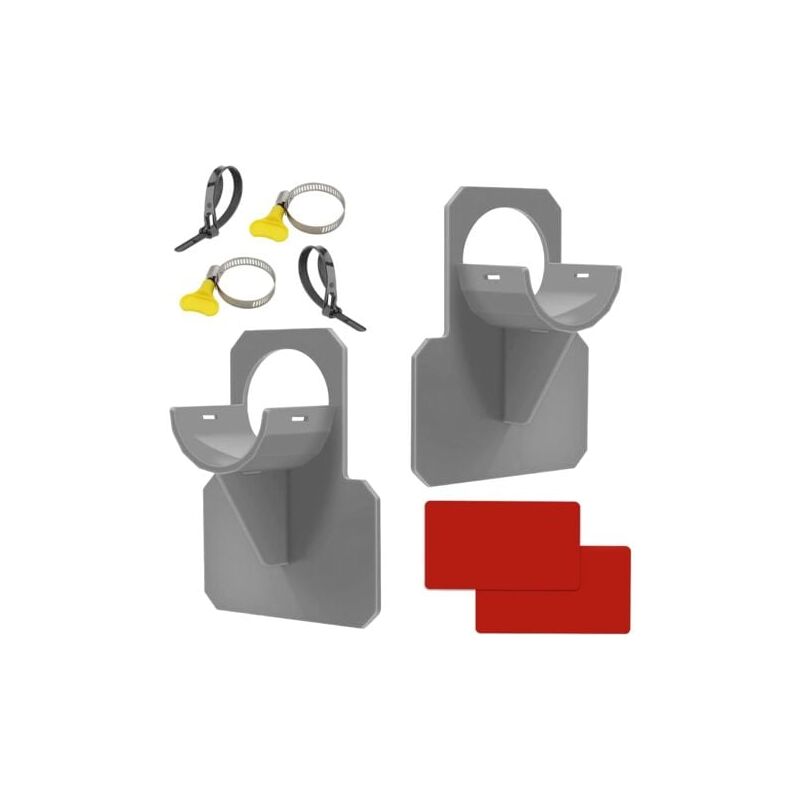 foto del prodotto snq lot de 2 supports de tuyau de piscine accessoires de tuyau de piscine anti choc, anti d chirure, anti traction 30 37mm 