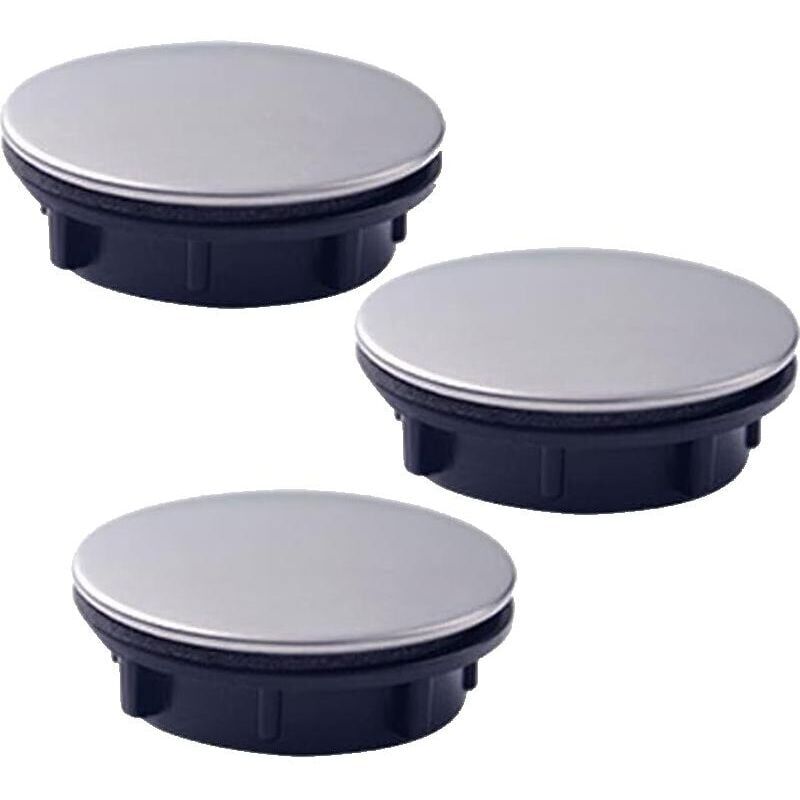 foto del prodotto snq lot de 3 couvercles de trou d vier de cuisine pour vier de cuisine, trou de robinet, couvercle de trou de robinet de salle de bain,