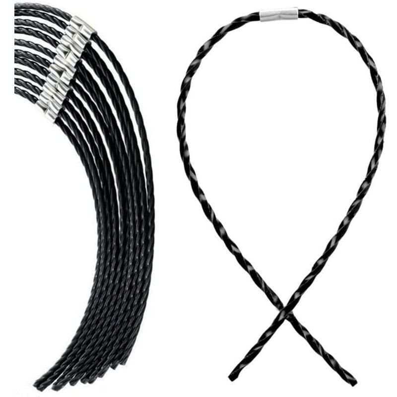 foto del prodotto snq lotto di 10 fili extra resistenti f016800431 decespugliatore afs 23 37 bobina di filo per decespugliatore afs 23 37, 37x3,5 mm 