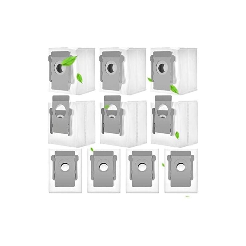 foto del prodotto snq lotto di 10 sacchetti per aspirapolvere per irobot roomba i7 i7 i7 plus s9 s9 i3 i3 i4 i4 i6 i6 i8 i8 j7 j7 e5 e6 e7 sacchetto di
