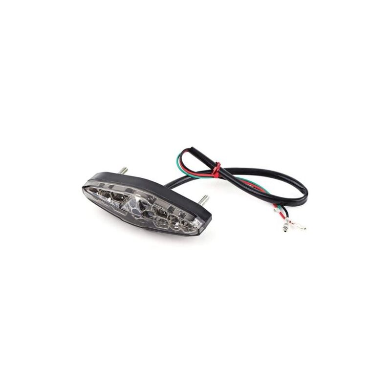 foto del prodotto snq luce freno posteriore 450r 2004, luce posteriore derbi senda, luce freno posteriore per moto 12v 15 led, luce freno posteriore per moto, luce