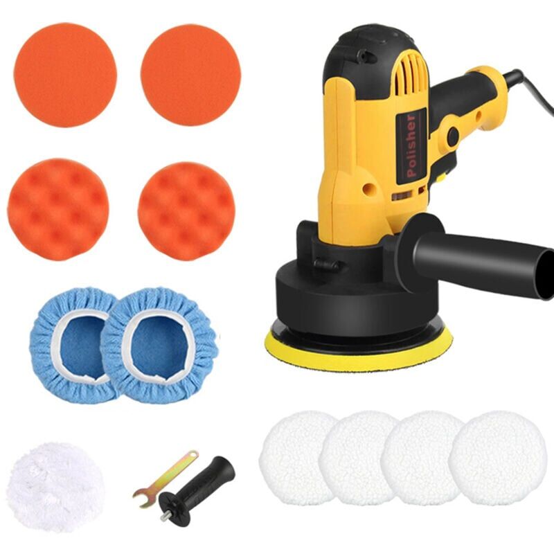 foto del prodotto snq lucidatrice per auto , lucidatrice elettrica da 700 w per metallo e mobili, lucidatrice per vetri sigillante multifunzionale, lucidatura per