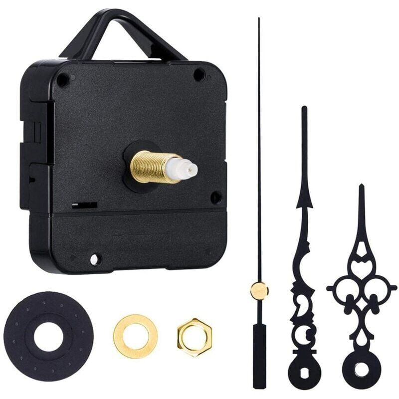 foto del prodotto snq meccanismo di movimento dell orologio silenzioso a 3 lancette, meccanismo dell orologio a pendolo elettrico al quarzo, strumento di riparazione