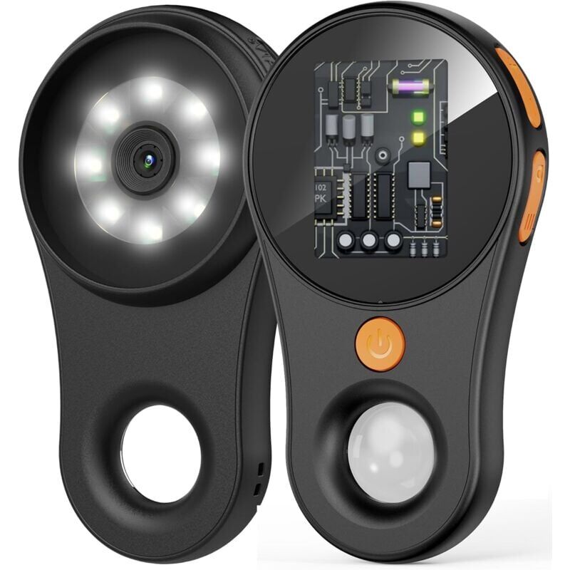 foto del prodotto snq microscope num rique macro mise au point fixe, loupe portable, cran couleur 2,0 pouces, pixels 200 w, grossissement 500x, 8 led int gr es,