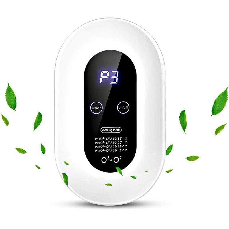 foto del prodotto snq mini purificatore d aria all ozono, purificatore d aria silenzioso, purificatore d aria per camera da letto, purificatore d aria portatile