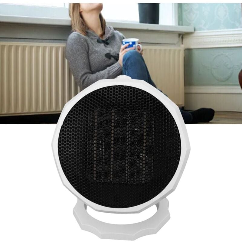 foto del prodotto snq mini radiatore elettrico portatile a risparmio energetico, riscaldamento regolabile per ufficio, camera da letto, camera da letto, bianco, 1000