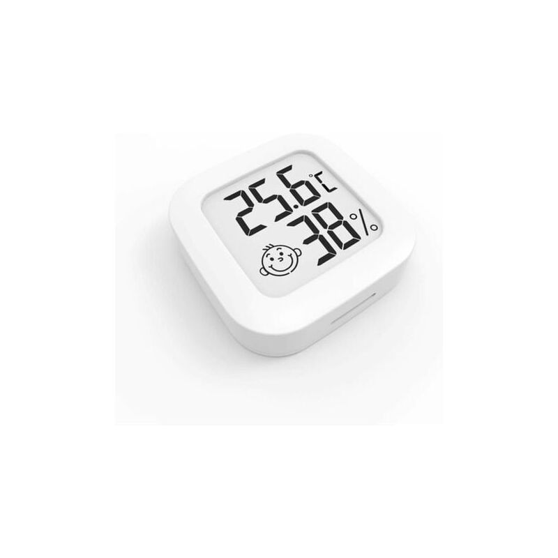 foto del prodotto snq mini termometro igrometro digitale ad alta precisione per interni, monitor di temperatura e umidit , indicatore del livello di comfort del