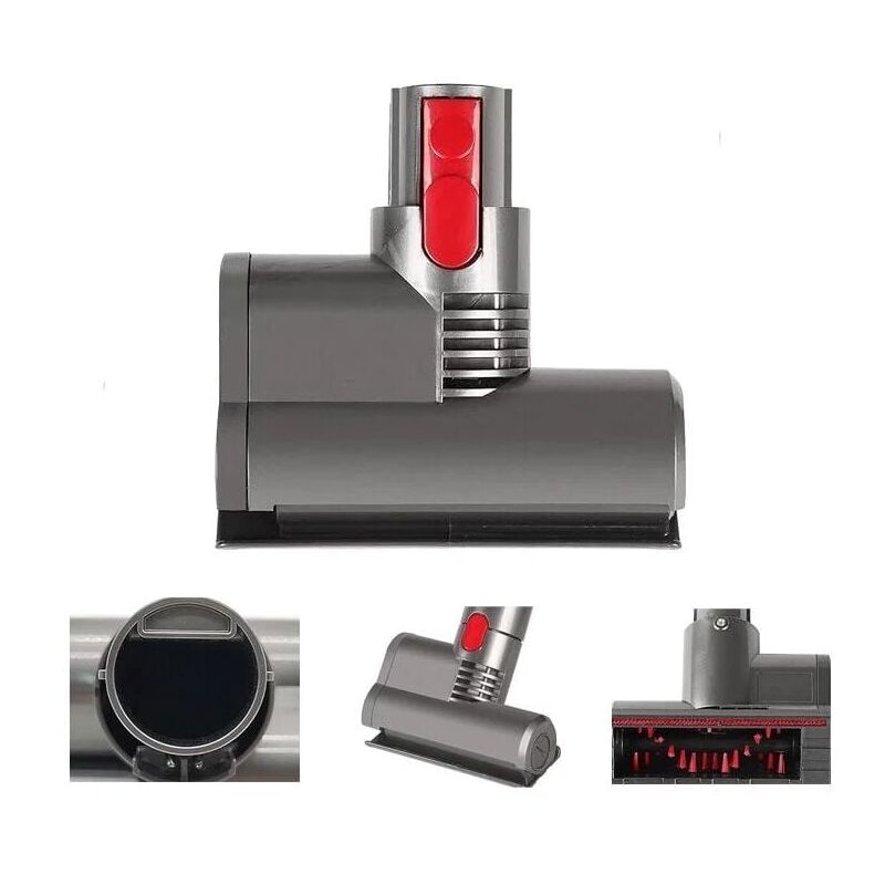 foto del prodotto snq mini turbo spazzola per materassi con motore, compatibile con dyson v8, v10, v11, spazzola a sgancio rapido per divano, sedile auto, poltrona,