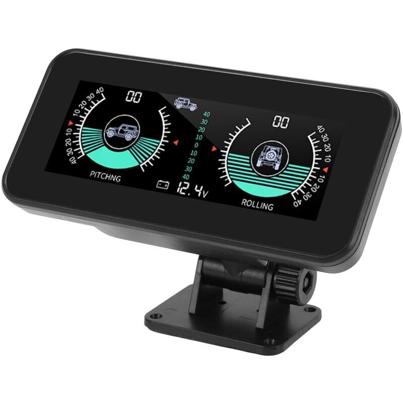 foto del prodotto snq misuratore di inclinazione digitale hud ad alta risoluzione per auto con inclinometro universale per auto