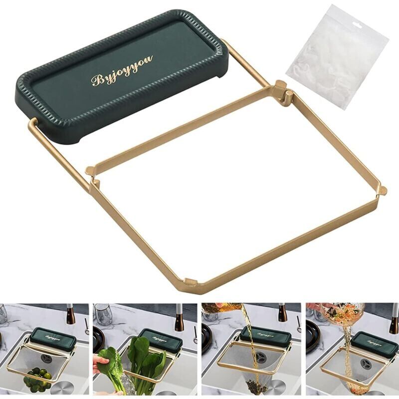 foto del prodotto snq mitigeur d vier, sac filtrant de cuisine, cr pine d angle d vier pour vacuation d vier, passoire d vacuation, distributeur d vier