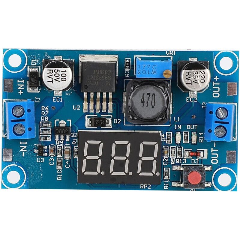 foto del prodotto snq modulo convertitore dc dc regolabile da 4 a 40 v, regolatore di tensione step down
