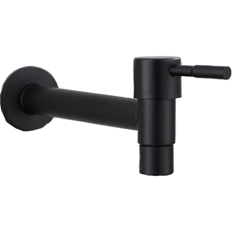 foto del prodotto snq mop robinet de piscine, robinet mural noir, robinet mural, robinet d eau froide, salle de bain, vier, balcon, robinet d conomie d eau en