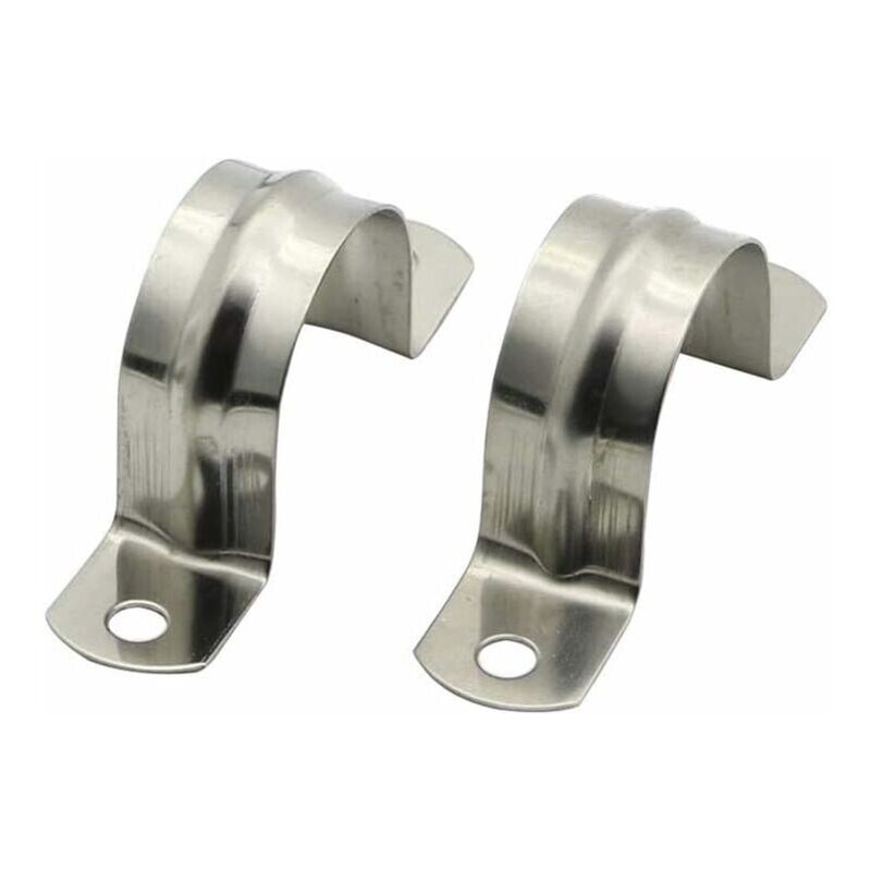 foto del prodotto snq morsetto per tubo flessibile in acciaio inossidabile 304 da 25 mm, morsetto per tubo tipo u, 20 pezzi, anello di accoppiamento per tubo, 20