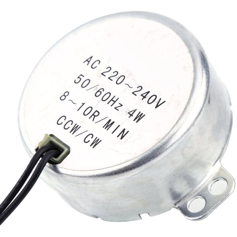 foto del prodotto snq motore a microonde, motore per asilo nido, motore con riduttore da 10 giri min, motore sincrono, motore sincrono ty50a m 1 pezzo 220 240 v ca