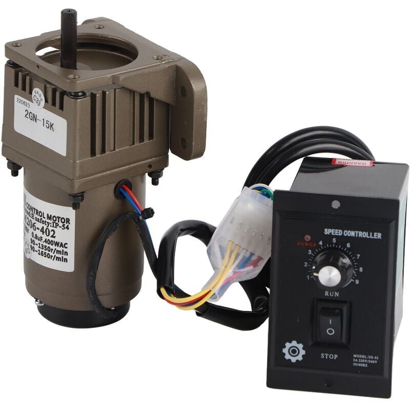 foto del prodotto snq motore asincrono monofase ac 220v 6w 15k con decelerazione regolabile in velocit 