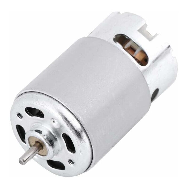 foto del prodotto snq motore rs 550 dc 12 24v 21000rpm micro motore riduttore micro utensile elettrico micro motore dc per vari trapani senza fili