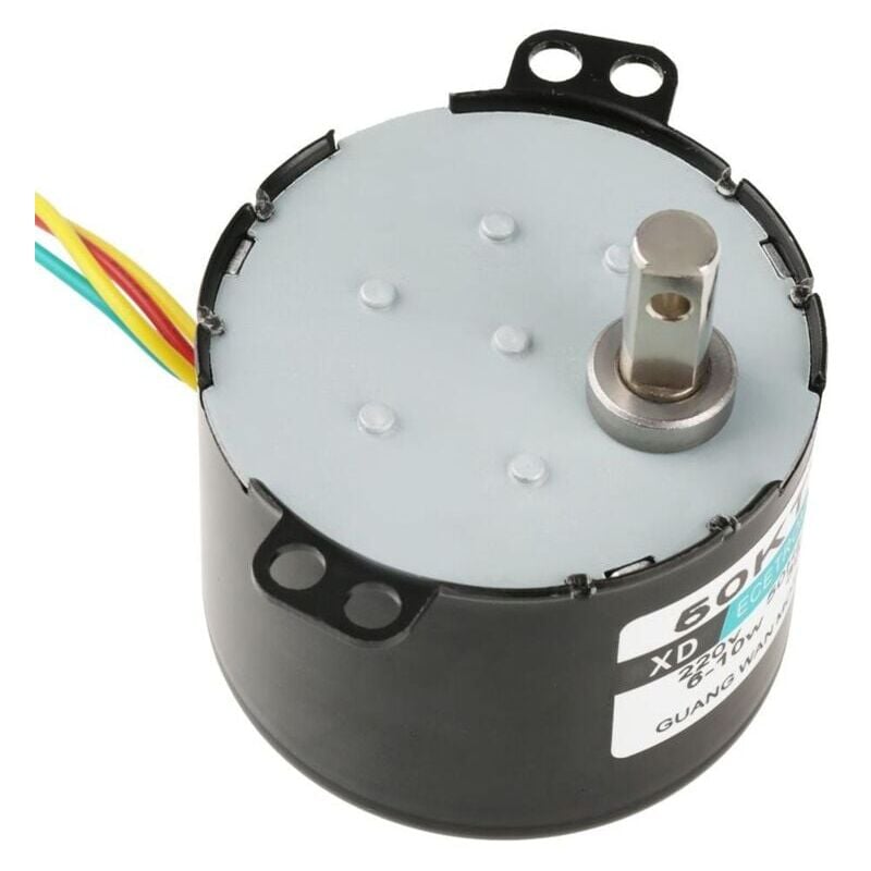 foto del prodotto snq motore sincrono a magnete permanente 50ktyz ac 220v 6 10w cw ccw motore elettrico a bassa velocit e coppia elevata 10 giri min 