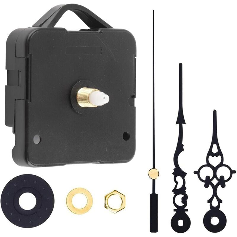 foto del prodotto snq mouvement d horloge quartz silencieux, dispositif d horloge aliment par batterie l ger et durable pour la d coration de la maison secondes