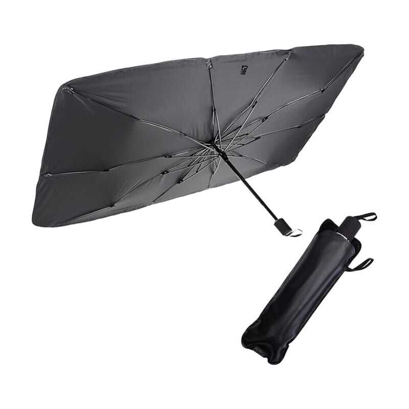 foto del prodotto snq ombrello pieghevole per parabrezza auto parasole per parabrezza auto adatto per finestrino anteriore adatto per parabrezza di vari modelli