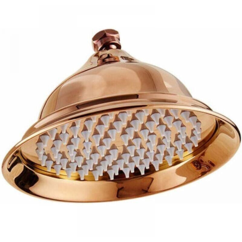 foto del prodotto snq oro rosa soffione doccia retr , soffione doccia a pioggia rotondo antico, soffione doccia a tromba