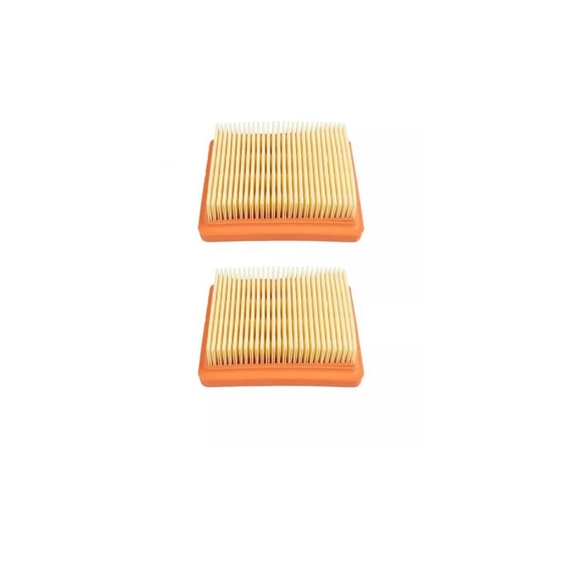 foto del prodotto snq paquet de 2, pi ce de filtre air 4180 141 0300 compatible avec de nombreux mod les de tondeuses cordes stihl pour fs89 fs91 fs111 fs131