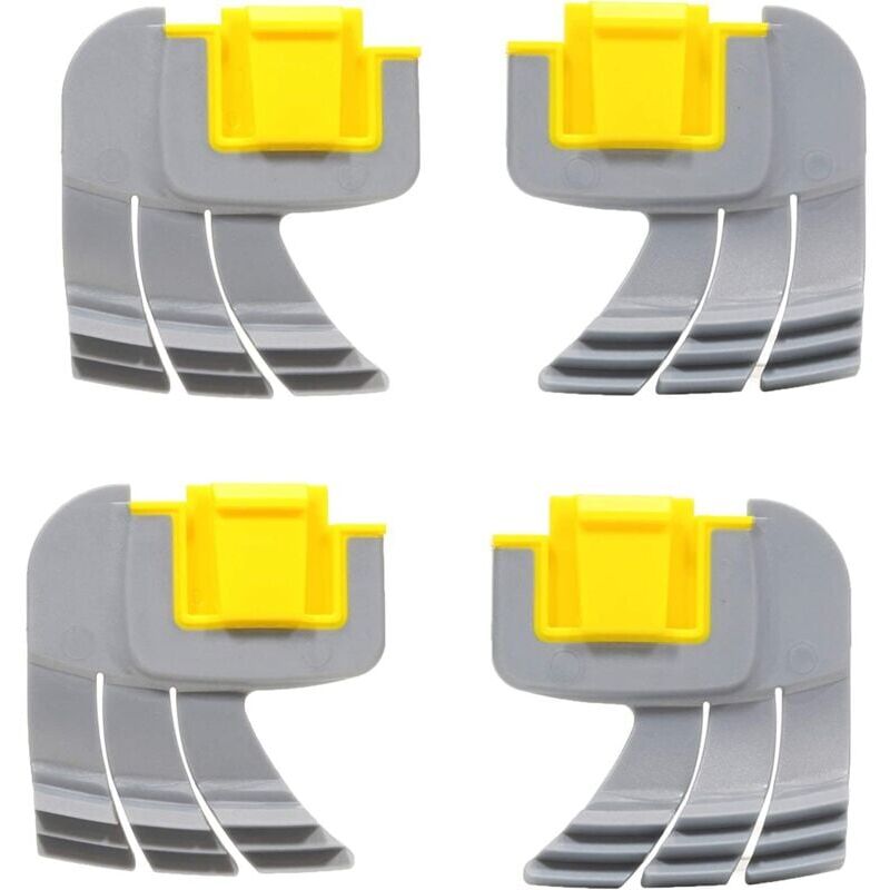 foto del prodotto snq paquet de 4 brosses r curer cyclone r0714400 pour robot nettoyeur de piscine zodiac mx8 elite