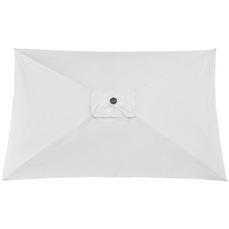 foto del prodotto snq patio umbrella canopy di ricambio per ombrellone da esterno, spesso e resistente, per esterni, bianco