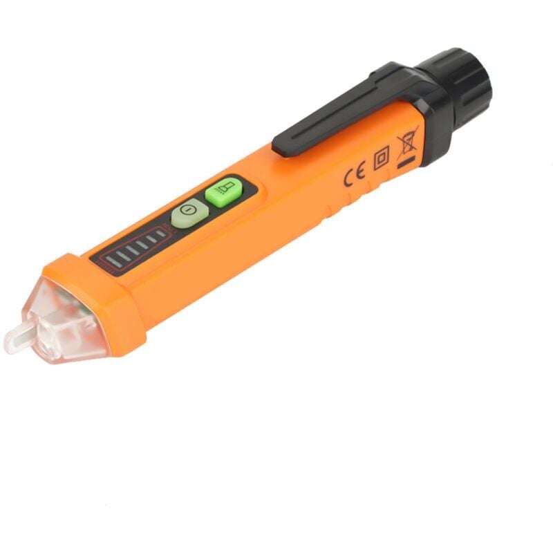 foto del prodotto snq peakmeter pm8908c tester di tensione a penna con rilevatore ncv e indicatore led ac12 1000v