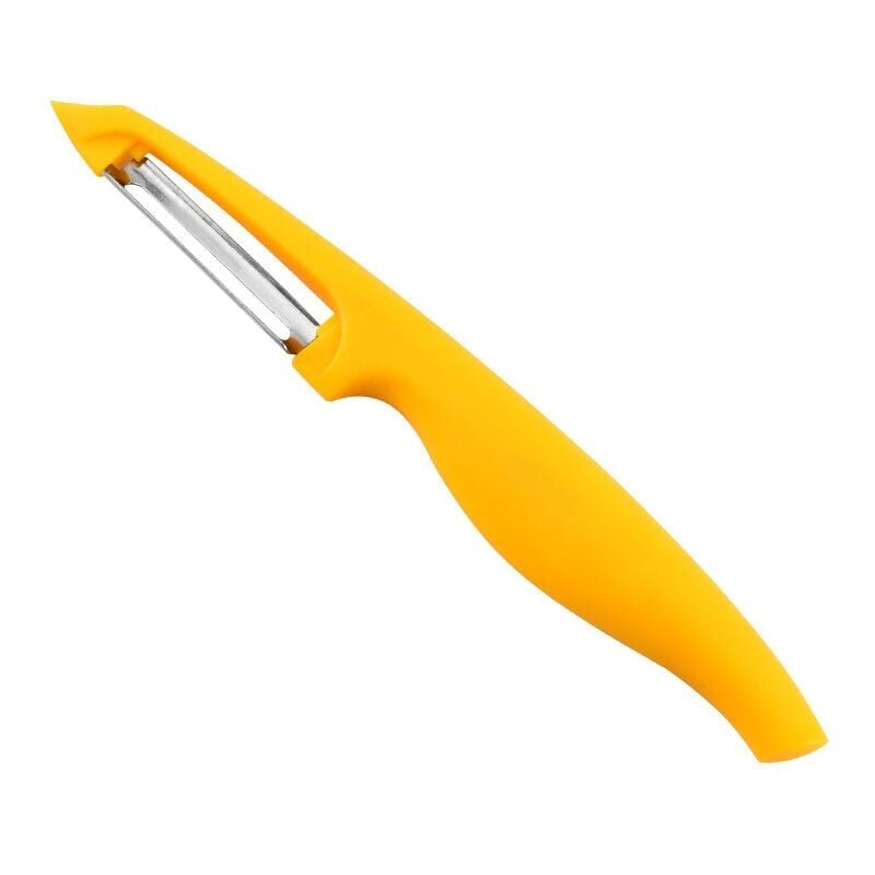 foto del prodotto snq pelapatate professionale per verdure, pelapatate, pelapatate per mele con lama seghettata in acciaio inox e impugnatura ergonomica antiscivolo