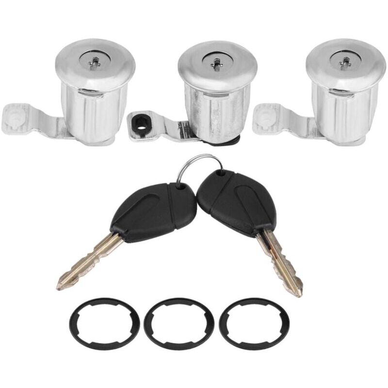 foto del prodotto snq per peugeot partner set di serrature per portiera auto in metallo 252522 9170.g3 9170.cw set di serrature per portiera auto con chiavi per un