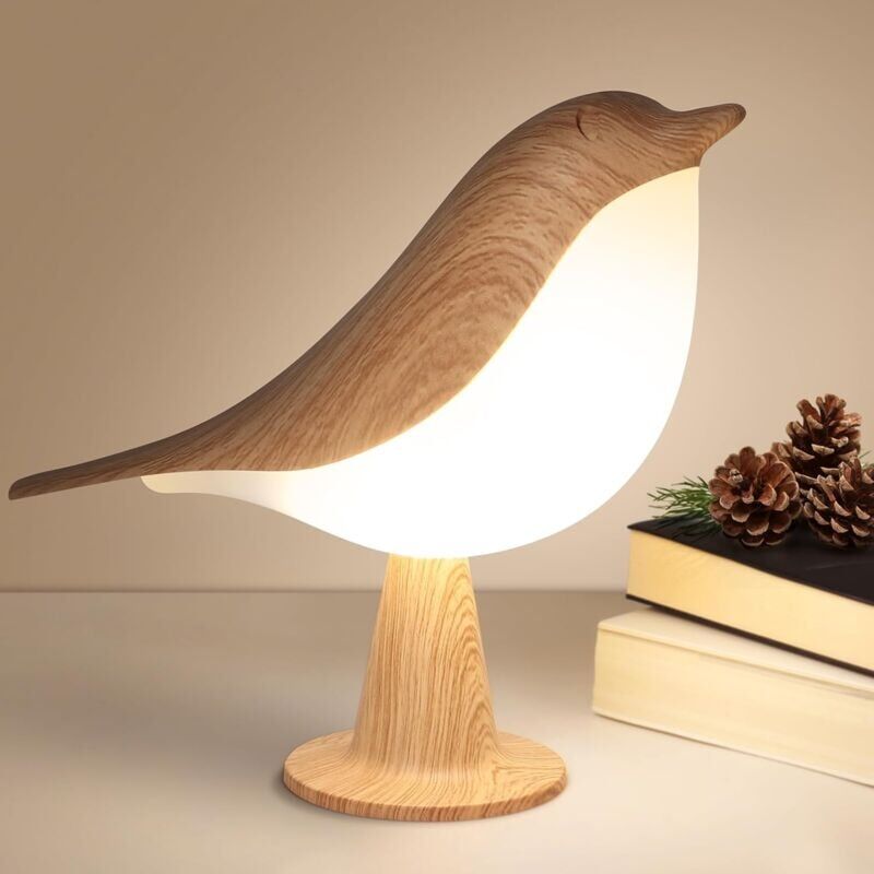foto del prodotto snq petite lampe de chevet, lampe de bureau, veilleuse, lampe de table, commande tactile, sans fil, 3 couleurs, luminosit r glable, lampe de nuit