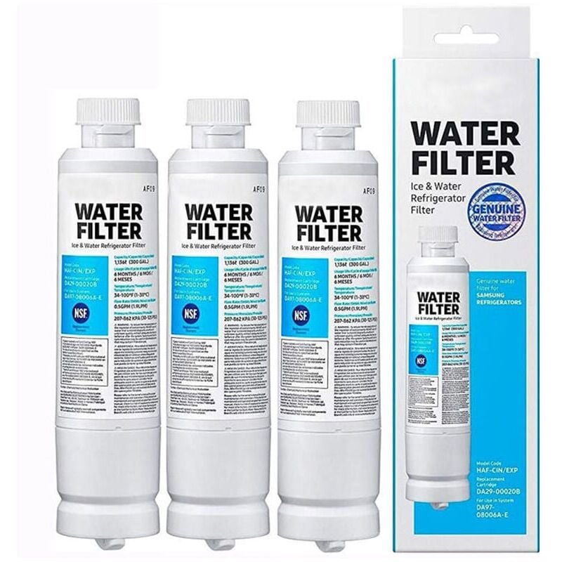 foto del prodotto snq pezzi cartuccia filtro acqua originale samsung da29 00020b haf cin exp ricambi per frigorifero