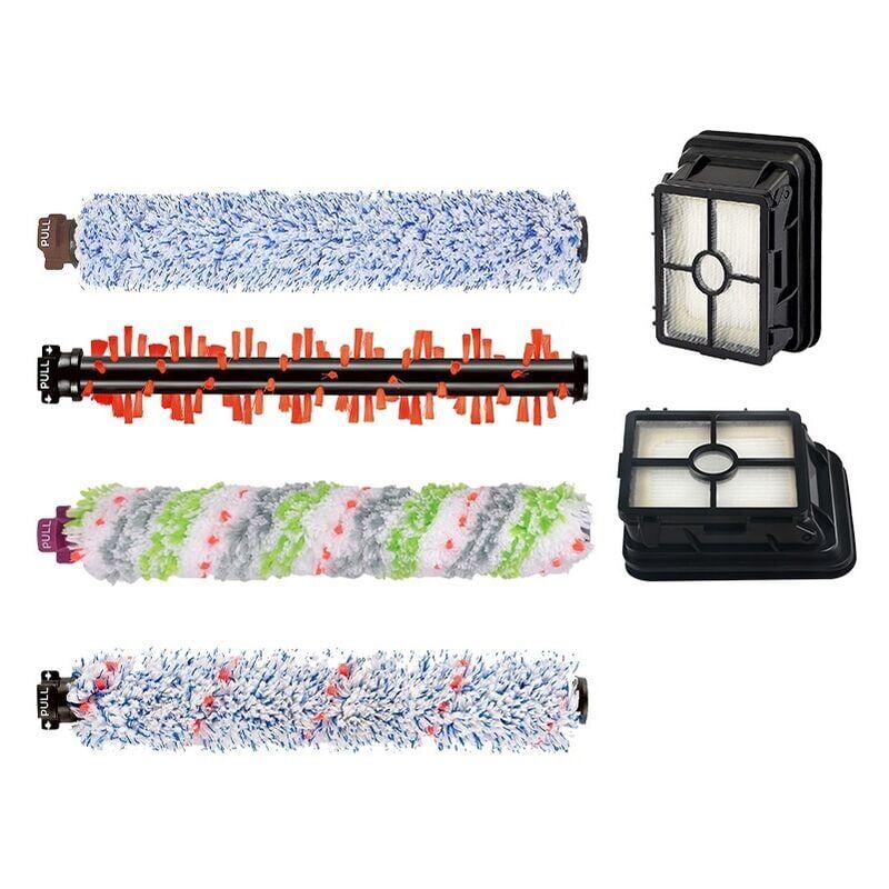 foto del prodotto snq pezzi di accessori per aspirapolvere bissell crosswave 3 in 1 spazzola di ricambio filtro di ricambio per aspirapolvere bissell crosswave
