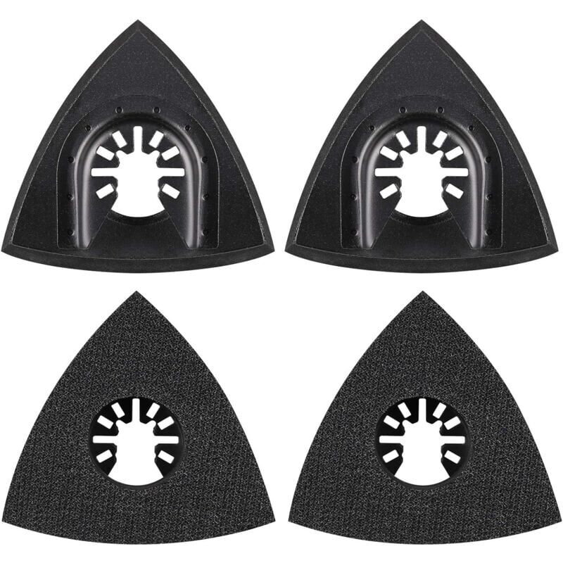 foto del prodotto snq pezzi di levigatura delta 80 mm multi utensile accessorio pad di fissaggio, lama multi utensile, accessori per utensili oscillanti per worx