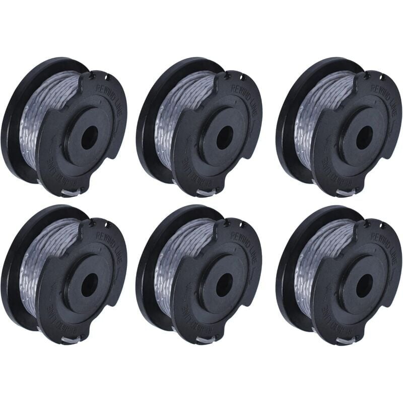 foto del prodotto snq pezzi f016800569 bobina e filo per decespugliatore compatibili con bosch easygrasscut di ricambio