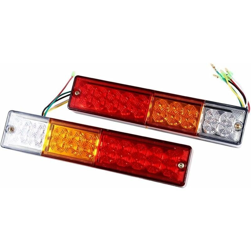 foto del prodotto snq pezzi led luce di retromarcia posteriore indicatore lampada 20 led 12v 24v alta luminosit per auto edizione 12v 