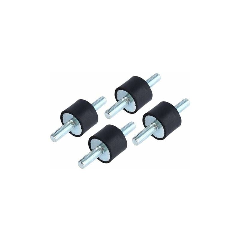 foto del prodotto snq pezzi m6 supporti antivibrazione in gomma supporto isolatore ammortizzatore pompa compressore aria con viti 20 x 15