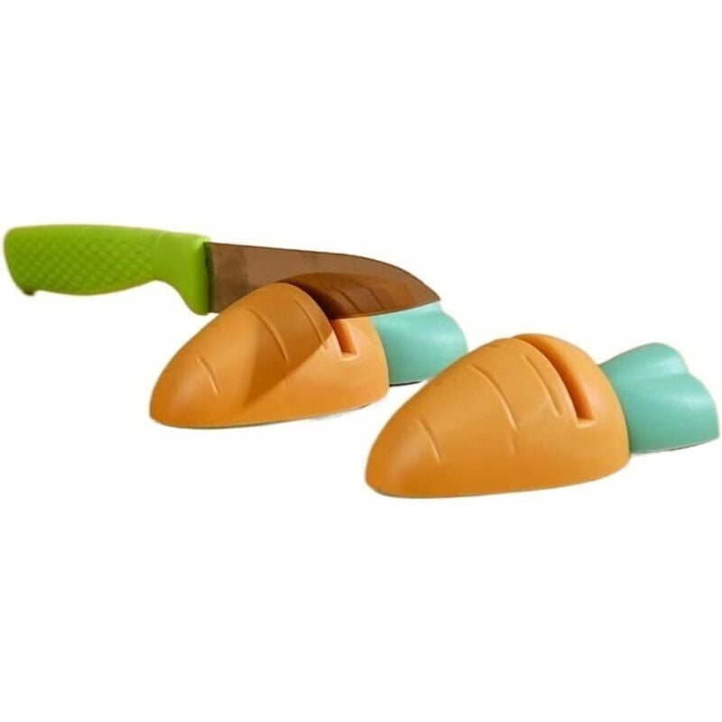 foto del prodotto snq pezzi multifunzione affilacoltelli rapido mini coltello salto carino utensili da cucina mola forbici affilacoltelli gadget da cucina per la casa