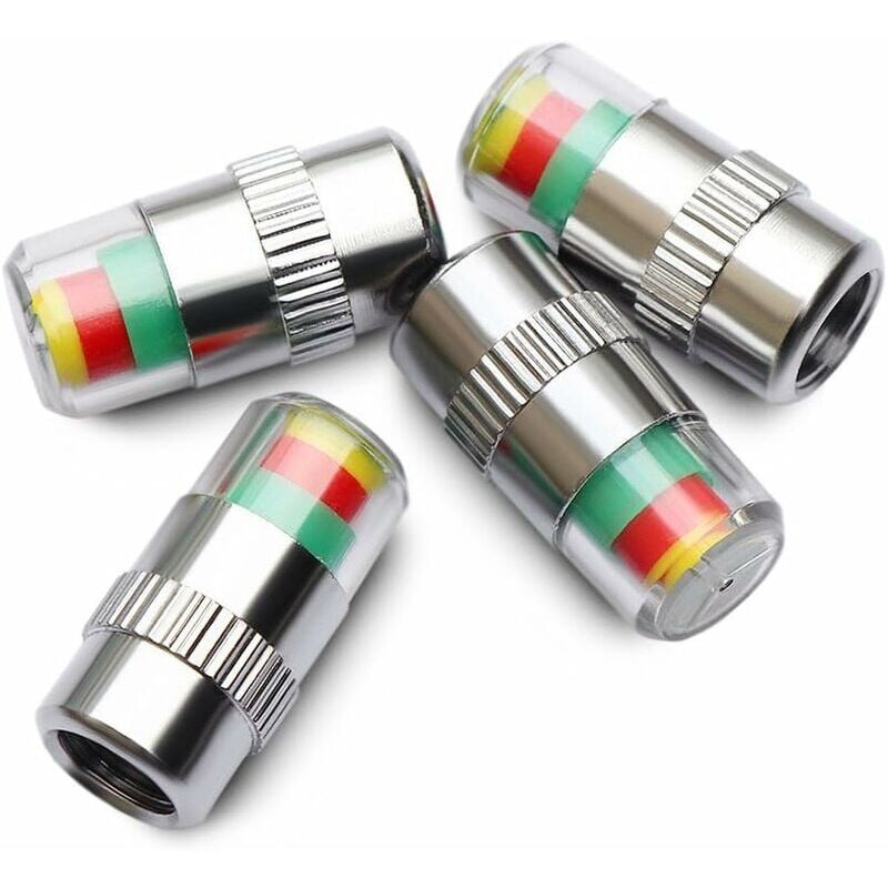 foto del prodotto snq pezzi tappi valvola pneumatici auto con indicatore a 3 colori
