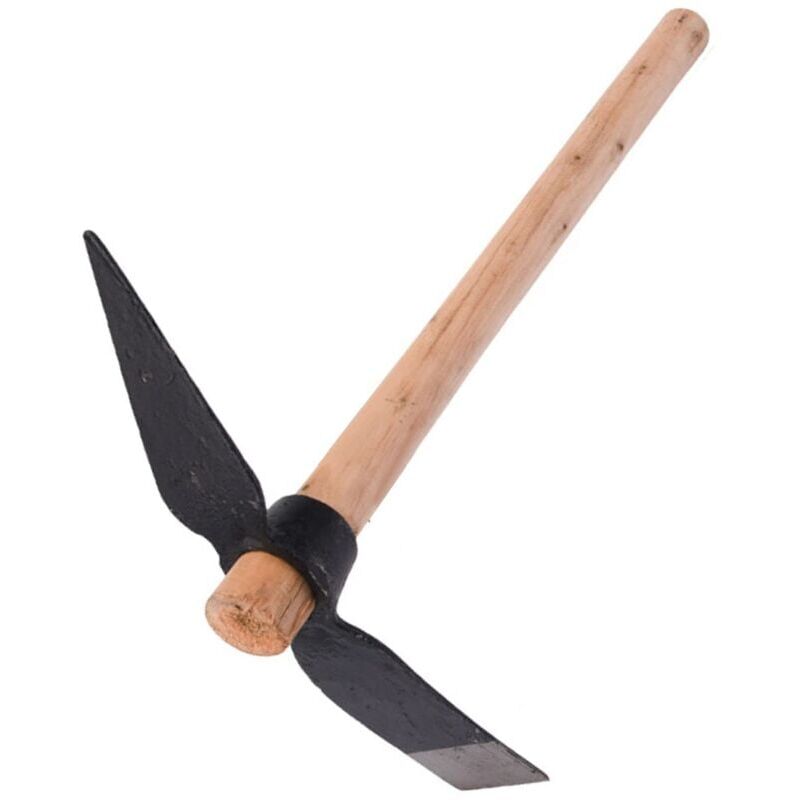 foto del prodotto snq piccone, utensili manuali, piccone da giardino, manico in legno per scavare