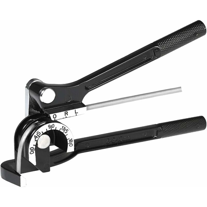 foto del prodotto snq piegatubi manuale, 3 in 1 per utensili per piegatura tubi da 1 4 5 16 3 8 0 180 gradi piegatubi per tubi in rame, ottone, alluminio e