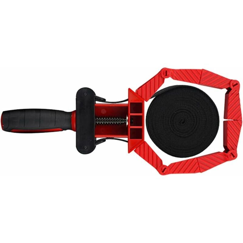 foto del prodotto snq pinze per cintura a nastro per lavorazione del legno pinze a scatto regolabili con cinghie wear 4m pinze per fascia angolare strumento di
