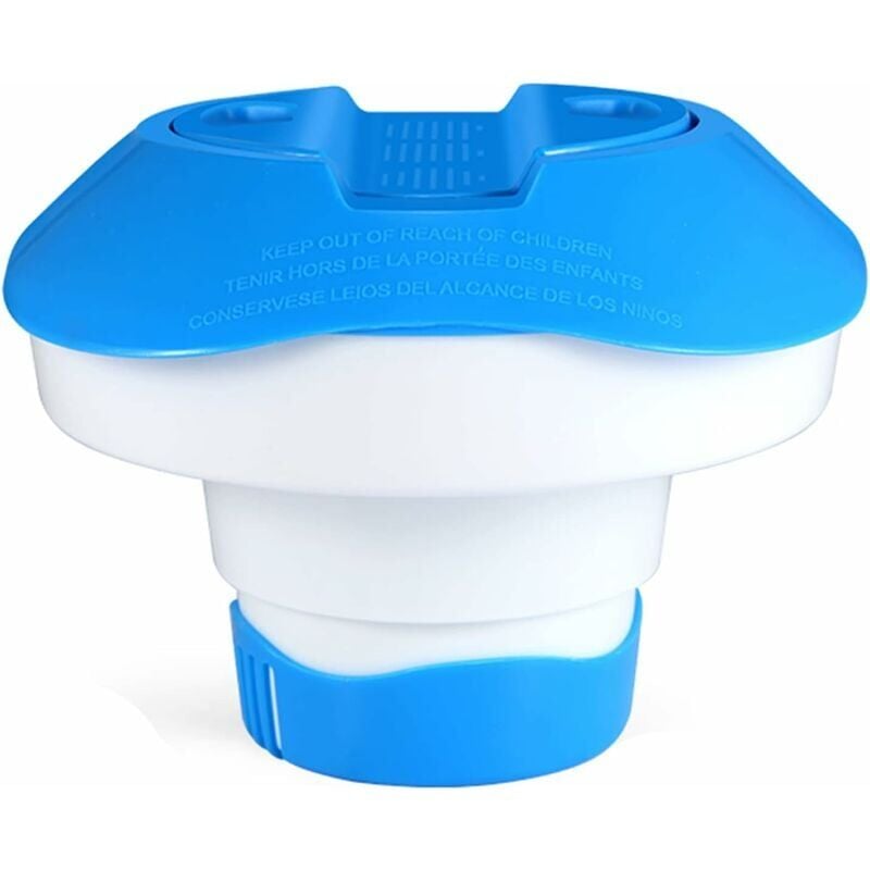 foto del prodotto snq piscine e vasche idromassaggio diffusore galleggiante, diffusore erogatore di cloro galleggiante per aggiunta di cloro