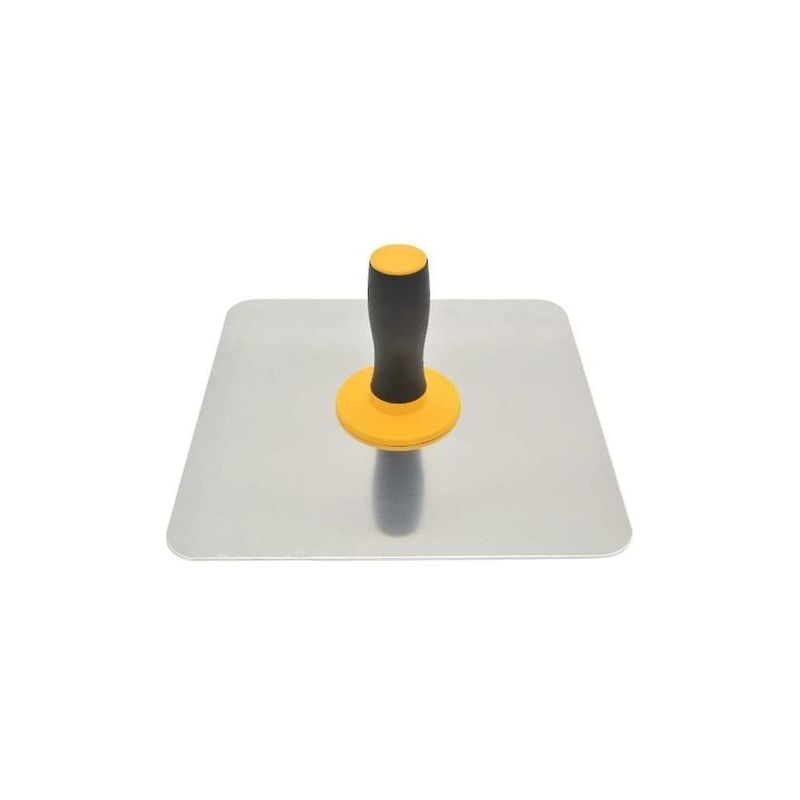 foto del prodotto snq plaster hawk supporto per intonaco in alluminio con manico, 300x300 mm plastering hawk strumento per intonacatura