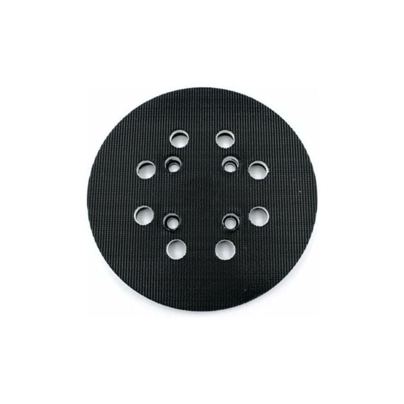 foto del prodotto snq platorello abrasivo per bosch 125 mm, accessorio di sistema duro per levigatrice orbitale pex 300 400 ae 4000 ae advanced orbit 18,